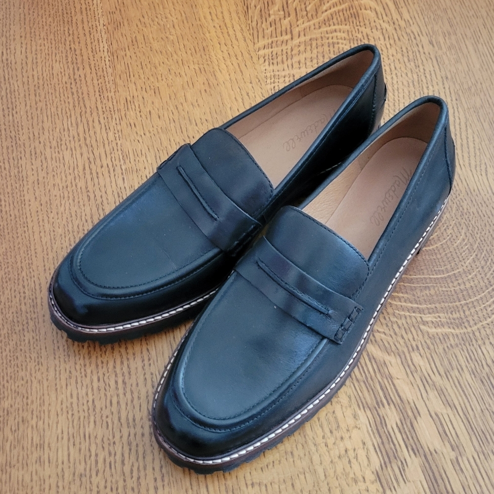 Madewell The Corinne Lugsole Loafers - black - Picture 9 of 13